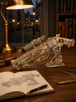 Chrono Blaster 3D Wooden Puzzle