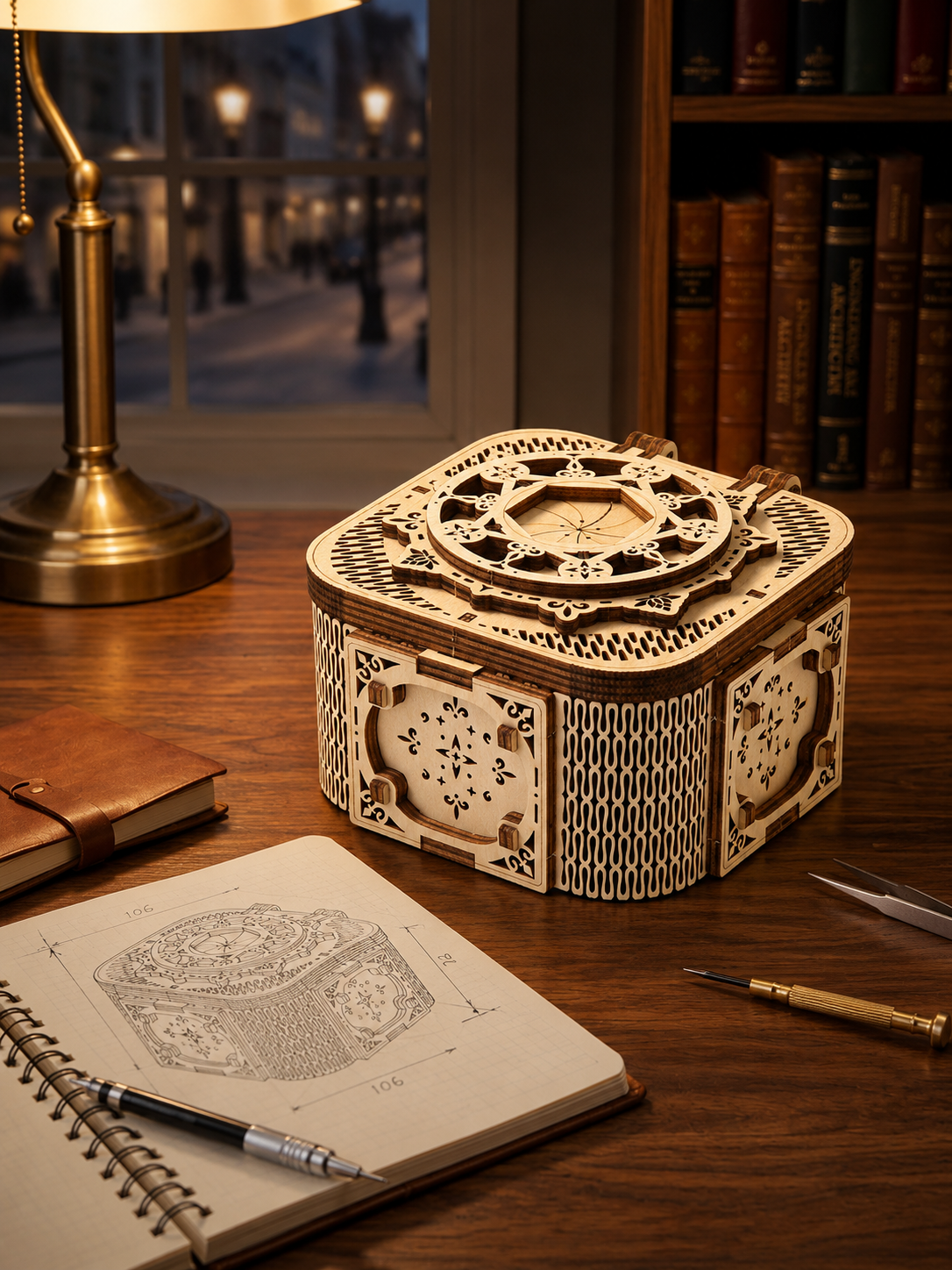 Royal Vault 3D Wooden Puzzle
