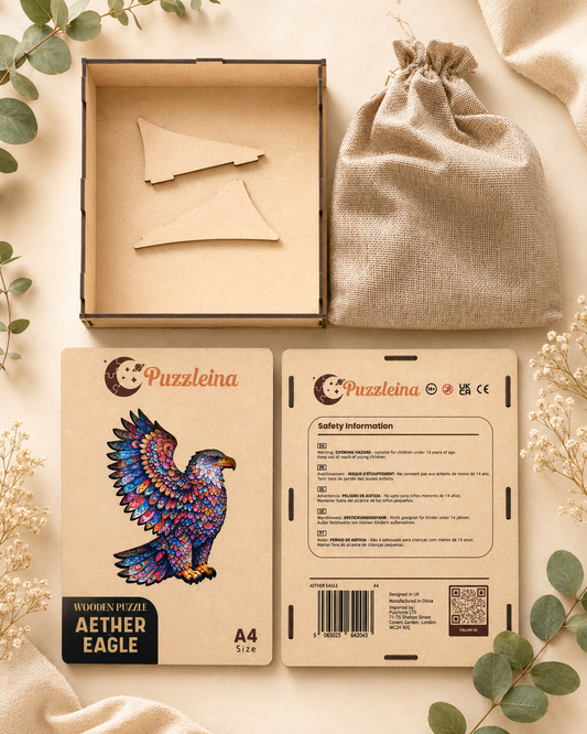 Aether Eagle 2D Wooden Puzzle