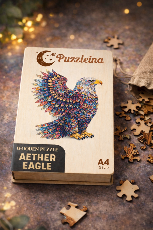Aether Eagle 2D Wooden Puzzle
