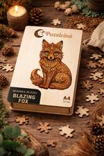 Blazing Fox 2D Wooden Puzzle