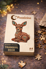 Tranquil Deer 2D Wooden Puzzle